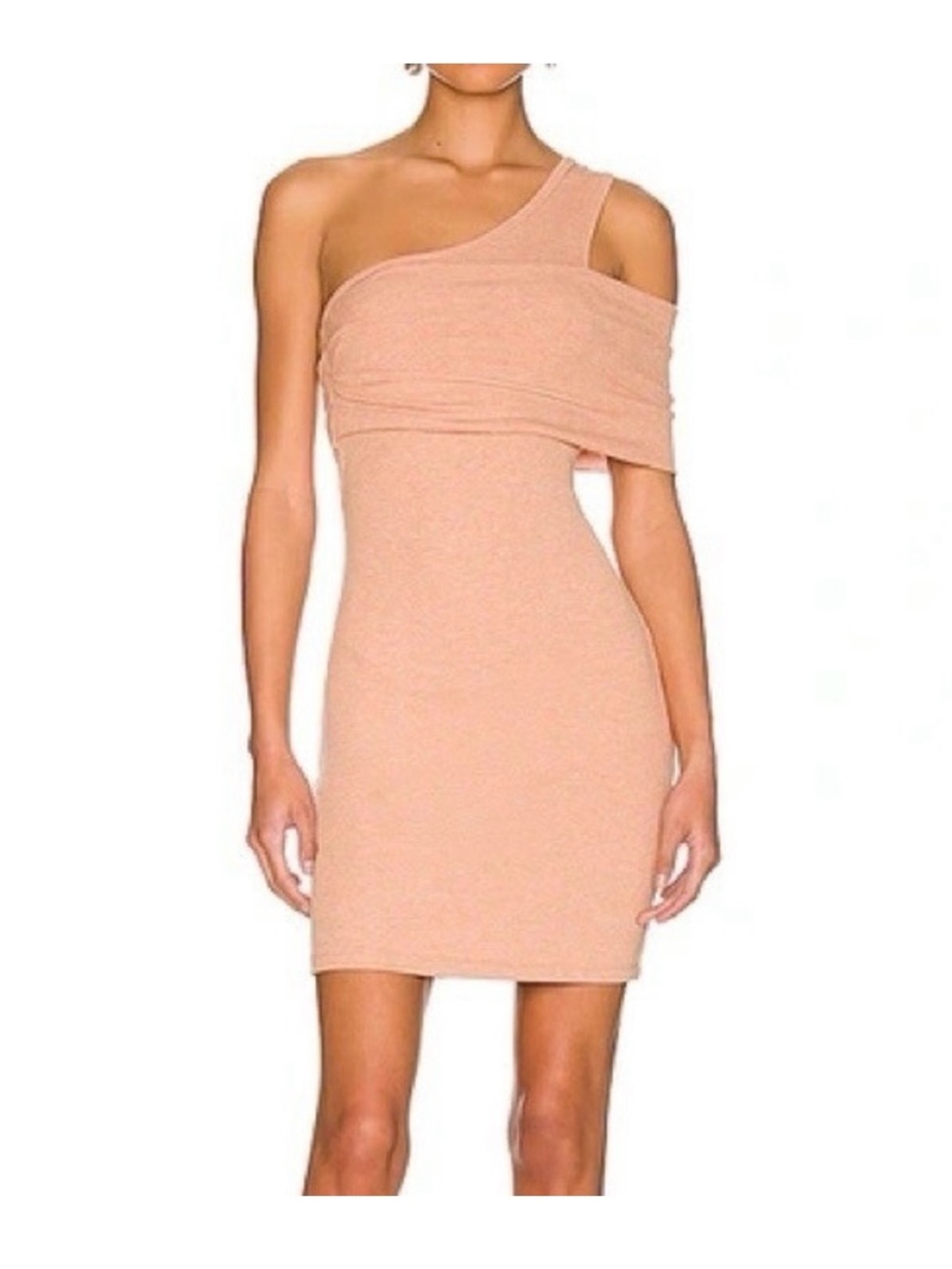 FREE PEOPLE & LNA CLOTHING COLLAB NWT ONE SHOULDER MINI SIZE MEDIUM